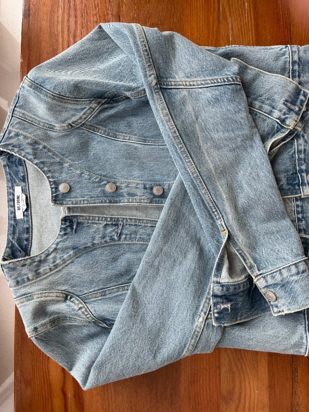Redone Rider Denim Jacket - Picture 3 of 6